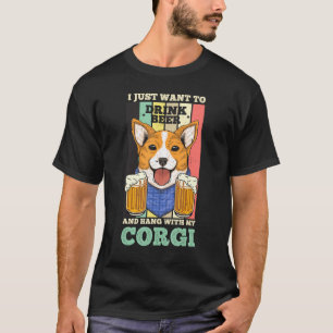 Ich Wollte einfach, Bier zu trinken und mit meinem T-Shirt