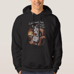 Ich Wollte einfach, die Kuchen zu backen und zu pf Hoodie