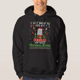 Ich Wollte einfach, meine persische Katze zu umarm Hoodie