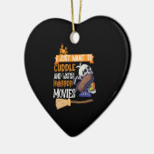 Ich Wollte einfach zum Cuddle und schaue mir Horro Keramik Ornament (Links)