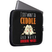 Ich Wollte einfach zum Cuddle und schaue mir Horro Laptopschutzhülle (Vorne Rechts)