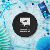 Ich Wollte, entführt zu werden Pappteller (Party)