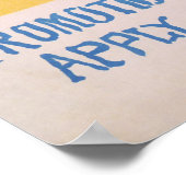 Ich Wollte euch für den Ersten Weltkrieg der Navy Poster (Ecke)