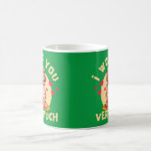 ICH WOLLTE EUCH SEHR VIEL lustigen Valentinstag Kaffeetasse (Mittel)
