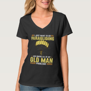Ich Wollte gerade, beim Paragleiten meinen alten M T-Shirt