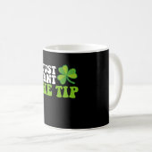 Ich Wollte gerade den Tipp-Kleeblatt St Patrick's Kaffeetasse (VorderseiteRechts)