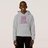 Ich Wollte gerade Drink Coffee Rett Lives & Take S Hoodie (Vorne ganz)