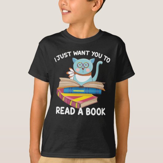 Ich Wollte gerade ein Buch lesen T-Shirt (Vorderseite)
