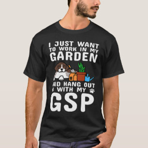 Ich Wollte gerade, in meinem Garten Kurzzeit in De T-Shirt