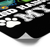 Ich Wollte gerade, in meinem Garten zu arbeiten Fu Poster (Ecke)