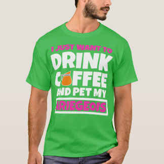 Ich wollte gerade, Kaffee zu trinken und meinen Ar T-Shirt
