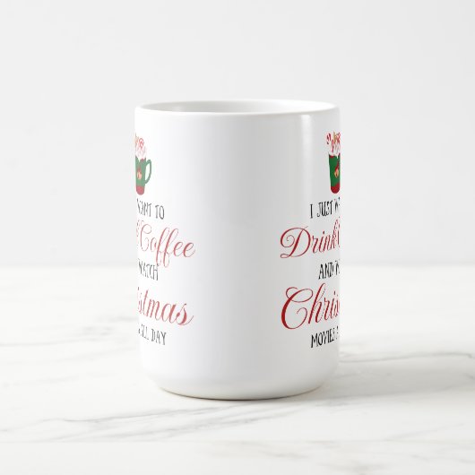 Ich wollte gerade, Kaffee zu trinken und mir Weihn Kaffeetasse (Mittel)