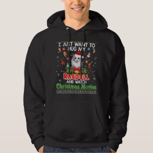 Ich Wollte gerade, meine Ragdoll-Katze zu umarmen  Hoodie