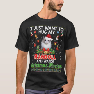 Ich Wollte gerade, meine Ragdoll-Katze zu umarmen  T-Shirt