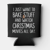 Ich Wollte gerade, Stuff zu backen Weihnachtsfilme Dosenkühler (Vorderseite)