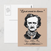 Ich wollte gerade zu tanzen postkarte (Vorne/Hinten)