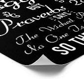 Ich Wollte Go Joggen, aber Sprichwörter: Runner Bi Poster (Ecke)