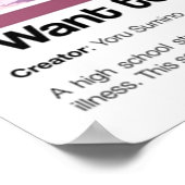 Ich Wollte Ihre Pankreas zu essen Anime Yoru Sumin Poster (Ecke)