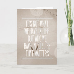 ICH WOLLTE, IHREN GEBURTSTAG ALLES ZU MACHEN, WAS KARTE