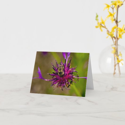 Ich wollte, immer bei dir zu sein karte (Gelbe Blume)