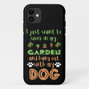 ICH WOLLTE, IN MEINEM GARTEN ZU ARBEITEN UND MIT.. Case-Mate iPhone HÜLLE