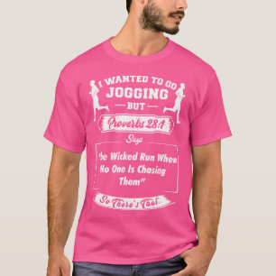 Ich Wollte Joggen Gehen 28 1 Laufen T-Shirt