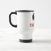 ICH wollte KAFFEE Reisebecher (Links)