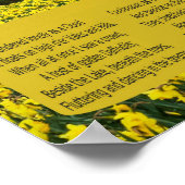 ICH WOLLTE LANGE ALS KLOUD POSTER (Ecke)