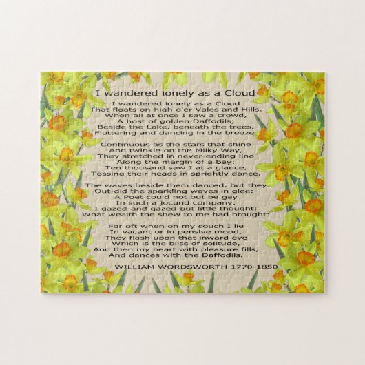 ICH WOLLTE LANGE ALS KLOUD PUZZLE (Horizontal)