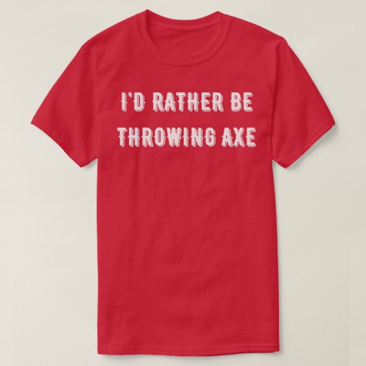 Ich wollte lieber T-Shirt (Design vorne)