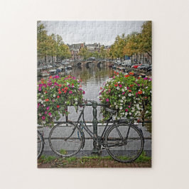 Ich Wollte, mein Fahrrad in Amsterdam zu fahren -  Puzzle