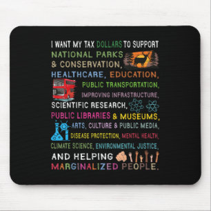 Ich Wollte meine Steuergelder, um Nationalparks zu Mousepad