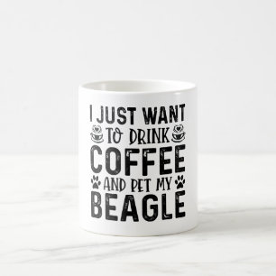 Ich Wollte, meinen Beagle zu pflegen Kaffeetasse