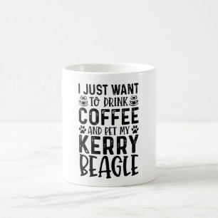 Ich Wollte, meinen Kerry-Beagle zu trinken Kaffeetasse