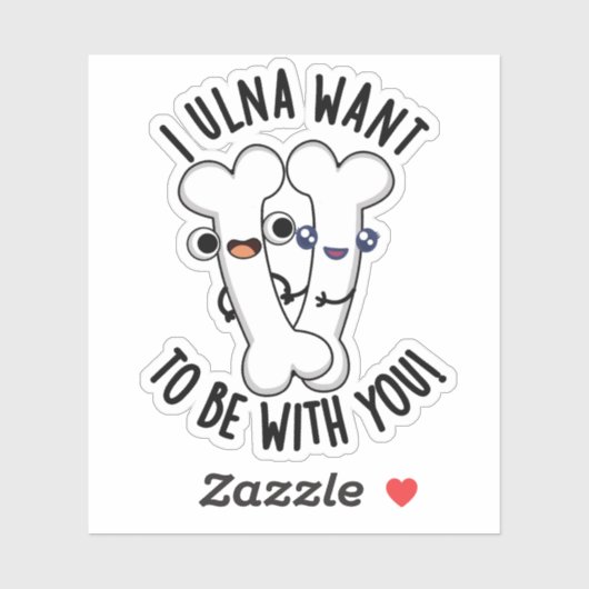 Ich Wollte, mit dir zu sein. Aufkleber (Blatt)