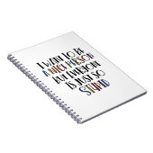 "Ich wollte nett zu sein, aber jeder ist einfach s Notizblock (Rechte Seite)