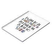 "Ich wollte nett zu sein, aber jeder ist einfach s Notizblock (Linke Seite)