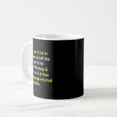 Ich Wollte nicht, im Schlupfloch oder außerhalb de Kaffeetasse (Vorderseite Links)