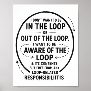 Ich Wollte nicht, in der Schlampe Sarcastic Quote Poster