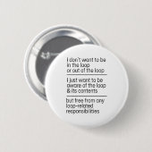 Ich Wollte nicht, in der Schlange oder aus der Sch Button (Vorne & Hinten)