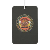 Ich Wollte nur, Bier zu trinken und etwas Fleisch  Autolufterfrischer (Vorderseite)