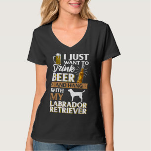 Ich Wollte nur, Bier zu trinken und meinen Arbeits T-Shirt