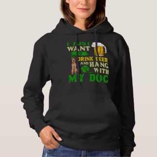 Ich Wollte nur, Bier zu trinken und mit meinem Iri Hoodie