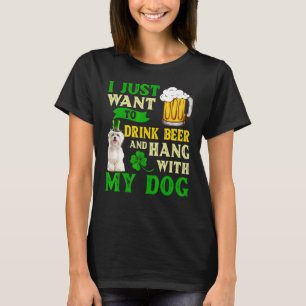 Ich Wollte nur, Bier zu trinken und mit meinem Mal T-Shirt