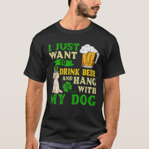 Ich Wollte nur, Bier zu trinken und mit meinem Mor T-Shirt