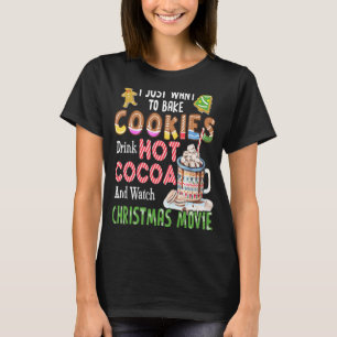Ich Wollte nur, Cookies zu backen, die heißen Kaka T-Shirt