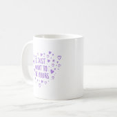 Ich wollte nur, dein zu sein kaffeetasse (Vorderseite Links)
