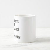 Ich Wollte nur, die Kaffeeproduktion zu trinken Kaffeetasse (Mittel)