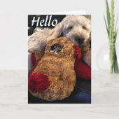 **ICH WOLLTE NUR, IHNEN EINFACH DIE WICHTIGSTEN ZU KARTE (Vorderseite)