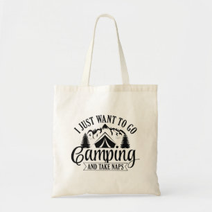 Ich Wollte nur, ins Camping zu gehen und Nickerche Tragetasche